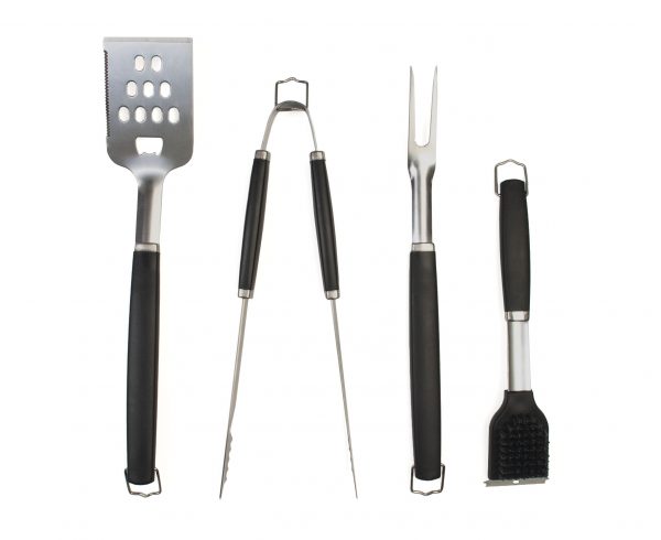 CC1005 Perfect Chef™ 4PC BBQ Tool Set - Product on White