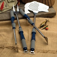 CC1107 Angler Grill 3PC BBQ Tool Set - Styled
