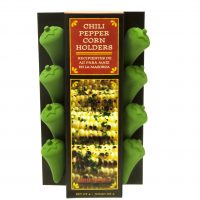 CC1985 Chilli Pepper Corn Holders - Package on White