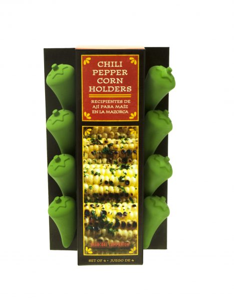 CC1985 Chilli Pepper Corn Holders - Package on White