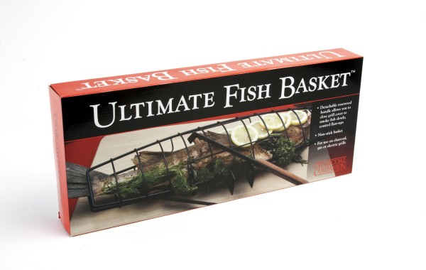 CC3036 Ultimate Fish Basket™ - Package on White
