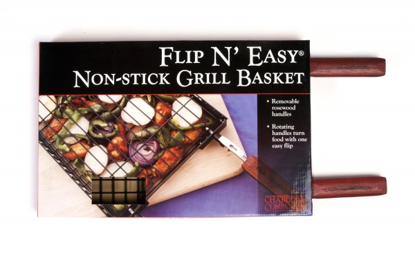 CC3050 Flip N’ Easy® Grill Basket - Styled
