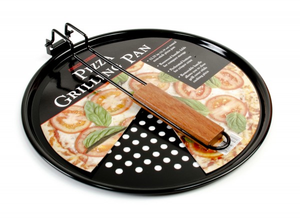 CC3060 Pizza Grill Pan - Package on White