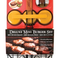 CC3072 Deluxe Mini-Burger Set - Package on White