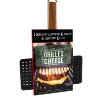 CC3137 Grilled Cheese Basket & Recipe Book Set - Package on White