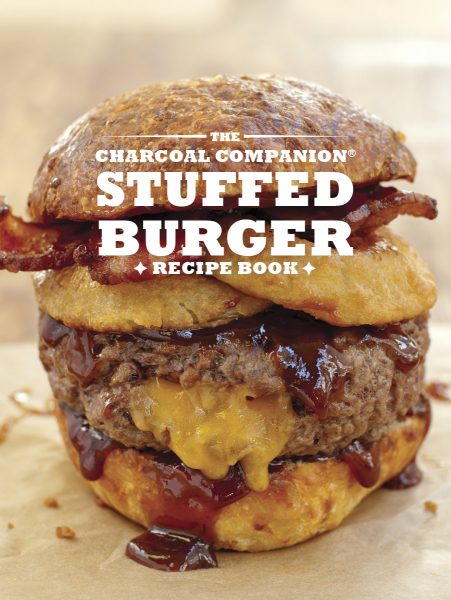 CC3913 Stuffed Burger Recipe Book - Product on White