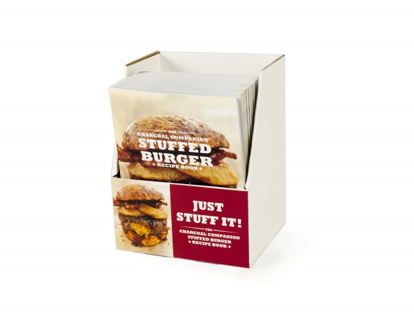 CC3915 Stuffed Burger Recipe Book - Display