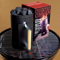 CC4041 Black Charcoal Chimney Starter- Styled