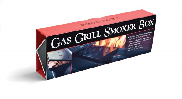 CC4057 Long Gas Grill V-Smoker Box - Styled