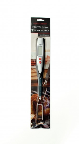 CC4072 Digital Fork Thermometer - Package on White