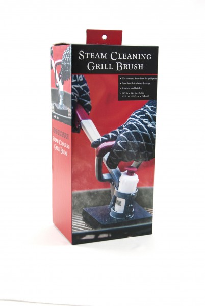 CC4093 Grill Steam Cleaning Brush - Package on White