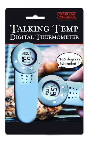CC4101- Talking Temp Digital Thermometer - Package on White
