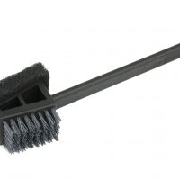 CC4151 Plastic 2 In 1 Safe-Scrub™ Grill Brush / Long Handle - Product on White