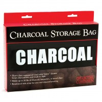 CC4508 Charcoal Bag - Package on White