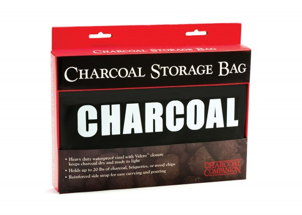 CC4508 Charcoal Bag - Package on White