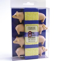 CC5008 Pig Corn Holders - Package on White