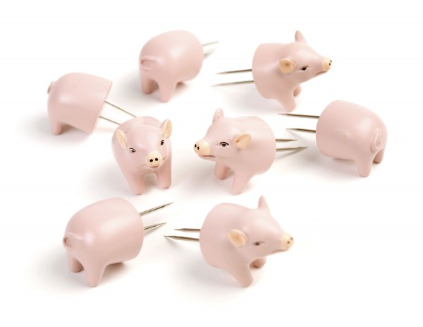 CC5008 Pig Corn Holders - Product on White