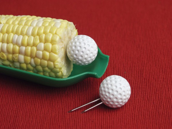 CC5011 Golf Ball Corn Holders - Styled