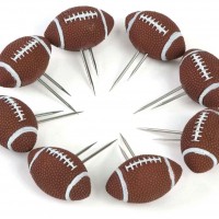 CC5069 Football Corn Holders - Product on White