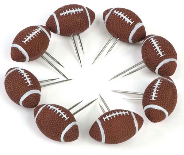 CC5069 Football Corn Holders - Product on White
