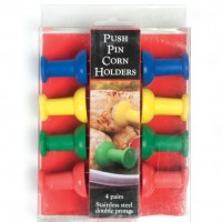 CC5116 Push Pin Corn Holders - Package on White