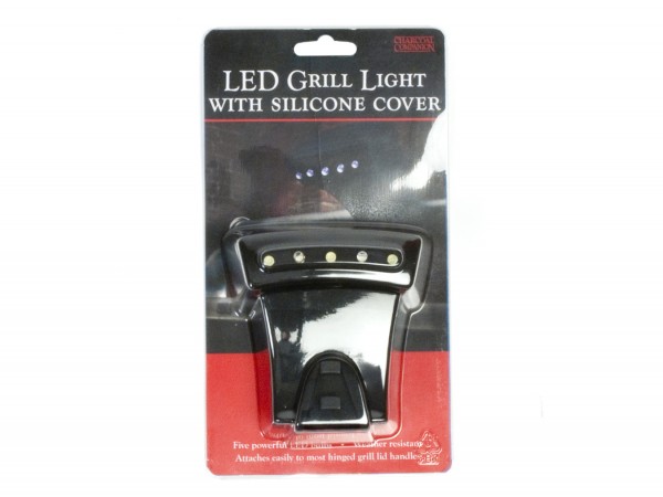 CC5121 LED Grill Light w/ Silicone Cover - Package on White