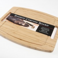 CC5138 Bamboo Carving Board - Package on White