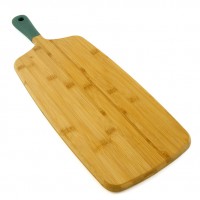 CC5163 Rectangle Bamboo Cutting Board - Product on White