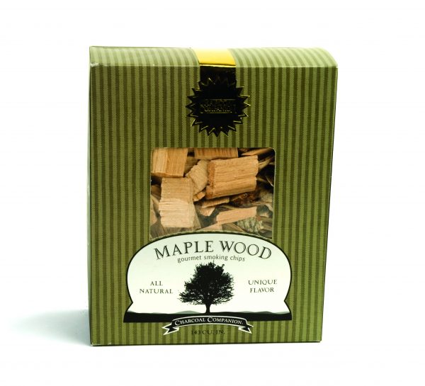 CC6000 Maple Wood Gourmet Smoking Chips - Package on White