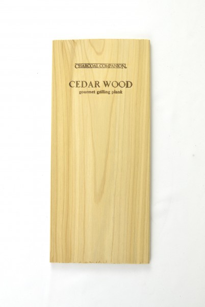 CC6044 Cedar Wood Grilling Plank - Product on White