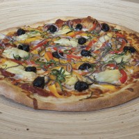 PC0101 Round Pizza Stone - Styled