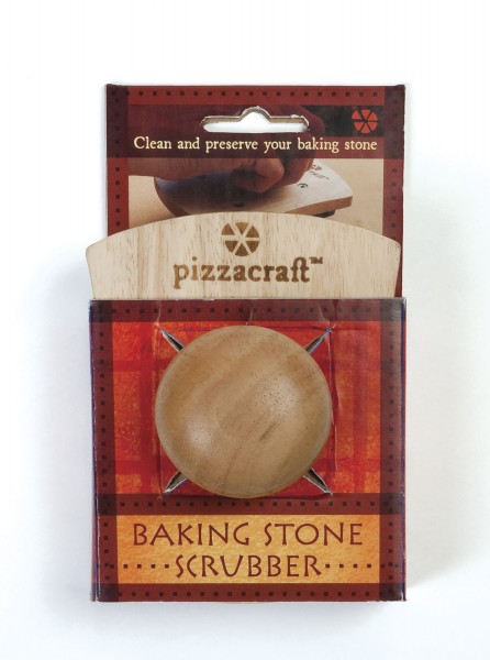PC0206 Baking Stone Scrubber - Package on White