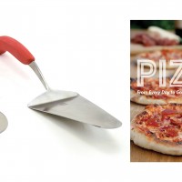 PC0221 Pizza Recipe Book & Serving Set - Product on White