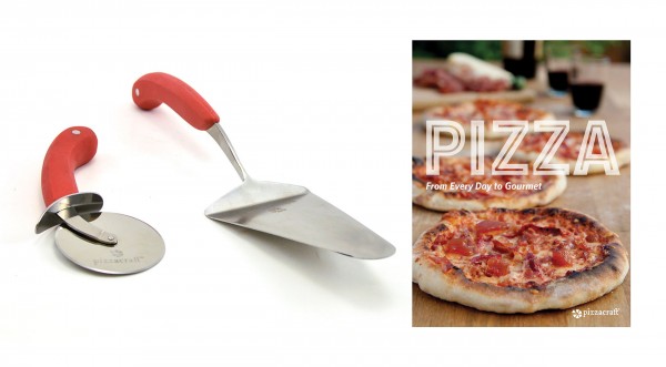 PC0221 Pizza Recipe Book & Serving Set - Product on White