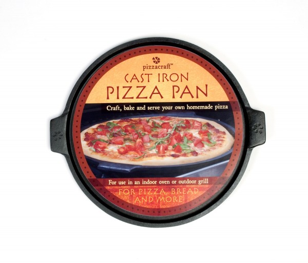 PC0300 Cast Iron Pizza Pan - Styled