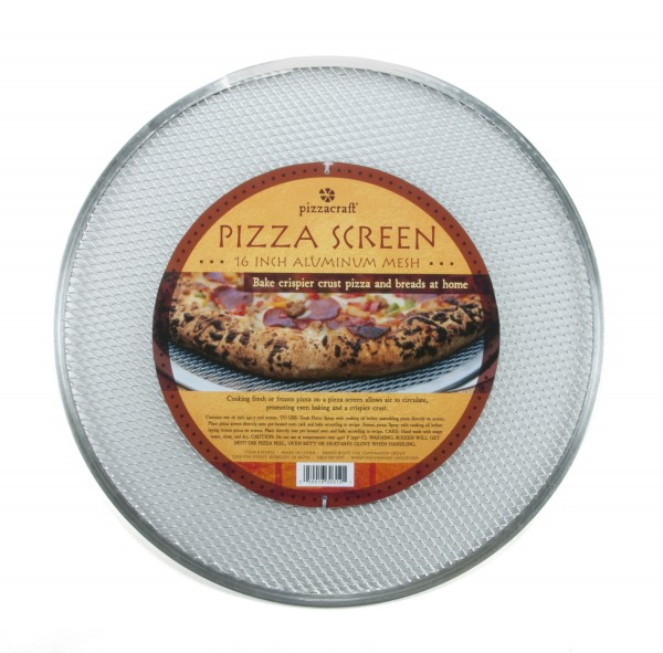 PC0312 16" Pizza Screen - Package on White