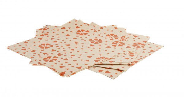 PC0410 Pizza Serving Papers - Product on White