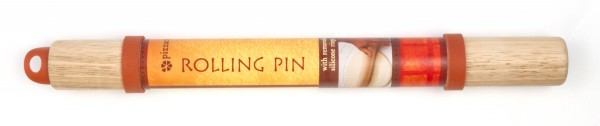 PC0412 Rolling Pin w/ Rings