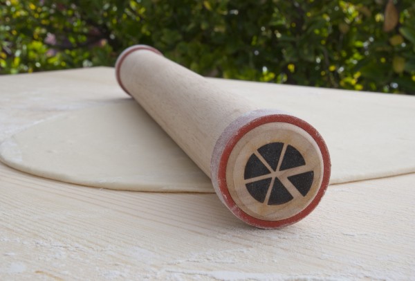 PC0412 Rolling Pin w/ Rings - Styled