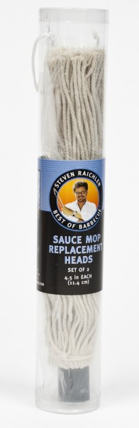 SR8020 Sauce Mop Replacement Head - Package on White