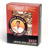 SR8042 Beef Smoking Wood Chip Blend - Product on White