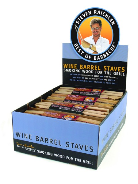 SR8050 Wine Barrel Staves - Display