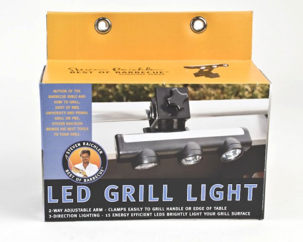 SR8074 Adjustable LED Grill Light - Package on White