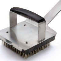 SR8114 Dual Handle Grill Brush - Product on White