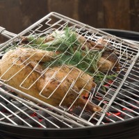 SR8118 Expandable Grill Basket - Styled