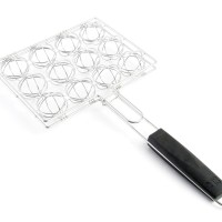 SR8134 Meatball Grilling Basket - Product on White