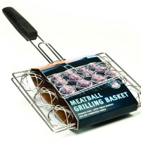 SR8134 Meatball Grilling Basket - Package on White