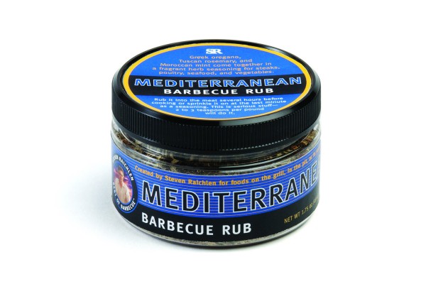 SR8147 Mediterranean Barbecue Rub - Package on White