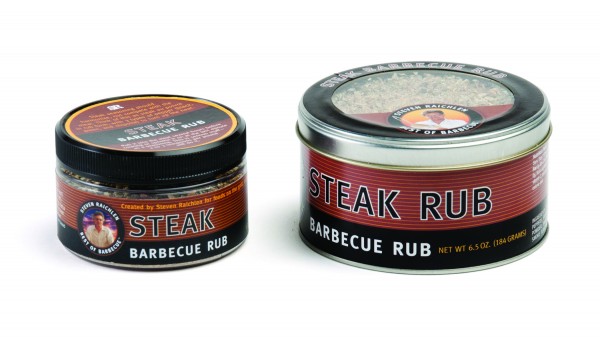 SR8148-SR8096 Steak Barbecue Rub - Package on White