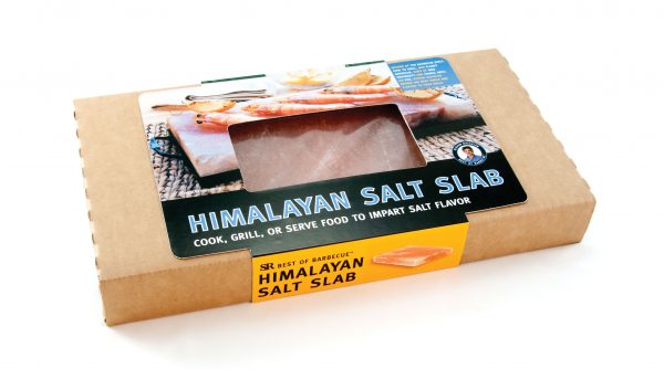 SR8151 Himalayan Salt Slab - Package on White